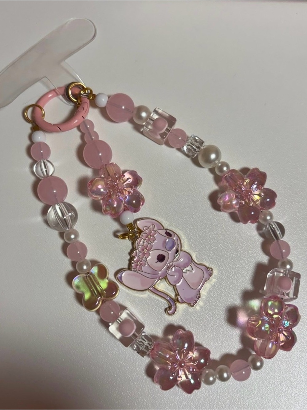 Disney’s Lilo and Stitch Angel Sakura Phone Charm